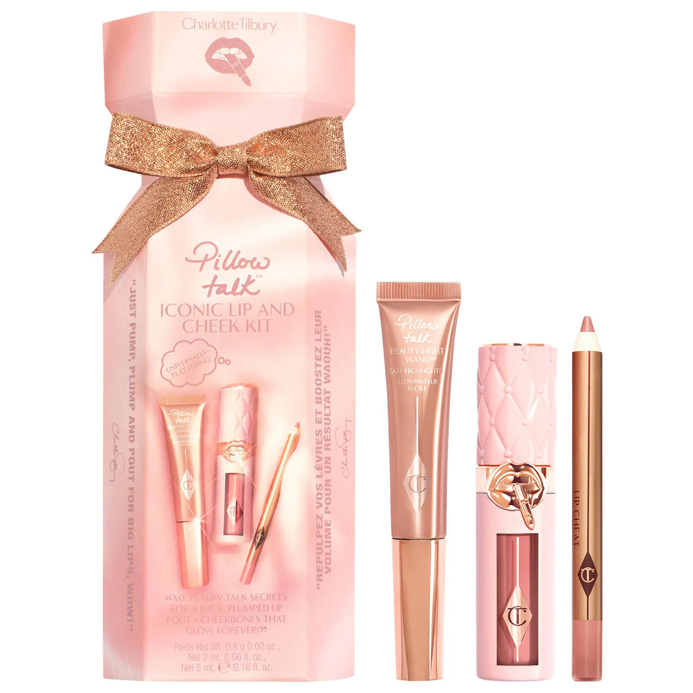 Lip and Cheek Trio Makeup Gift Set - Charlotte Tilbury / Set de labios + mejillas