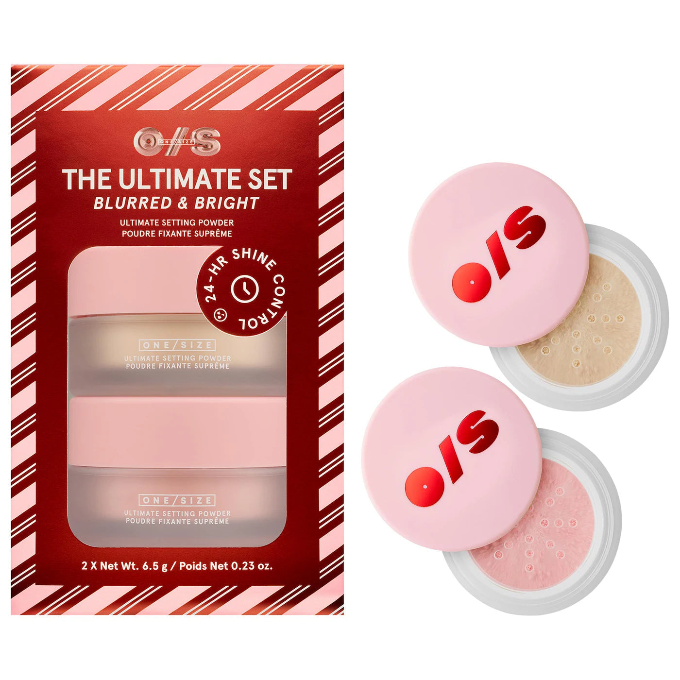 ONE/SIZE Setting Powder Blurred & Bright Travel Duo